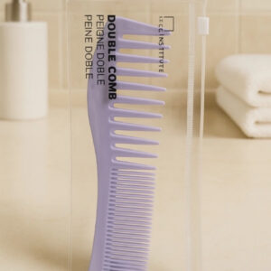 💜 Peigne double violet IDC Institute – L’outil indispensable pour des cheveux parfaits 💜