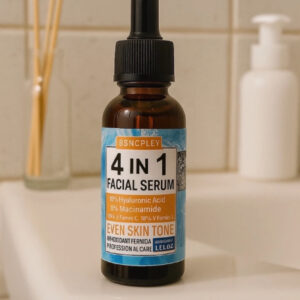 4 in 1 Facial Serum – Hydratation, éclat et soin complet